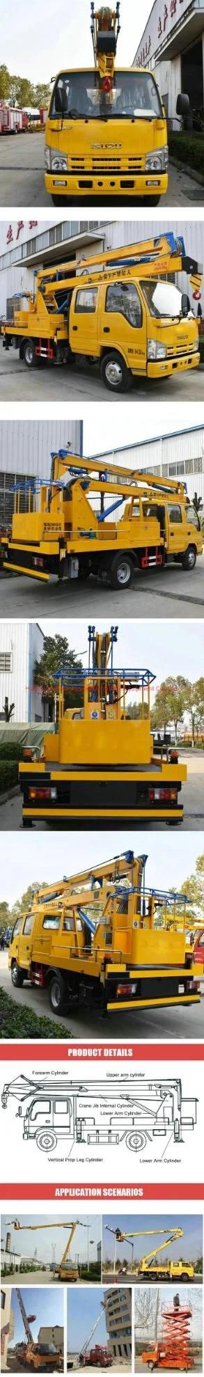 New Model 14-18 Meters Aerial Work Platform Truck (Men Bucket Lift Cherry Picker)