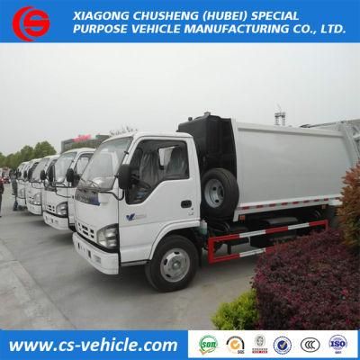 HOWO 4X2 5cbm 8cbm 12cbm Compression Compactor Garbage Truck