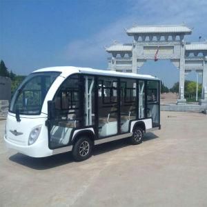 High Quality 14 Seaters Battery Powered Tourist Bus