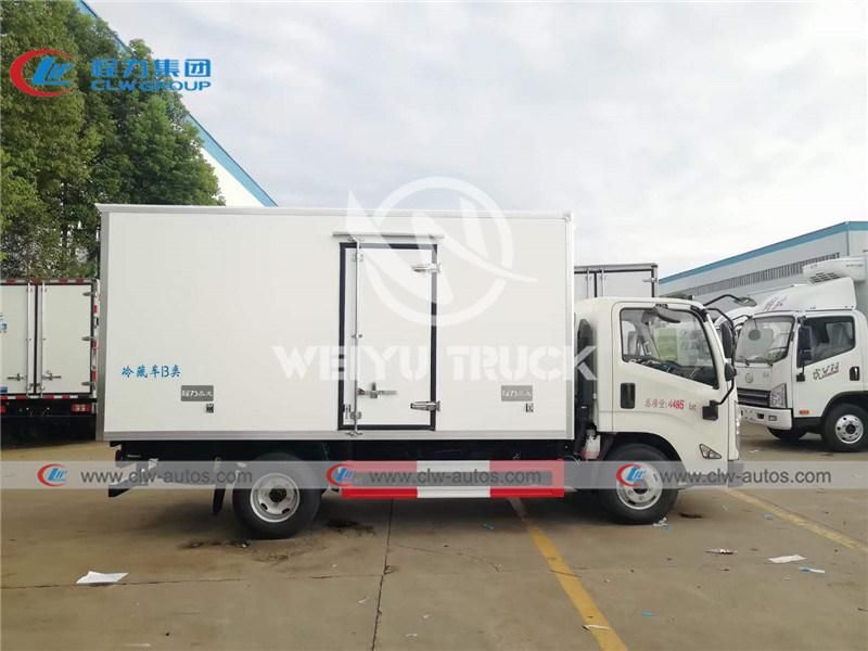 Jmc 4X2 5tons Food Transport Small Refrigerated Van Truck Refrigerator Freezer Truck