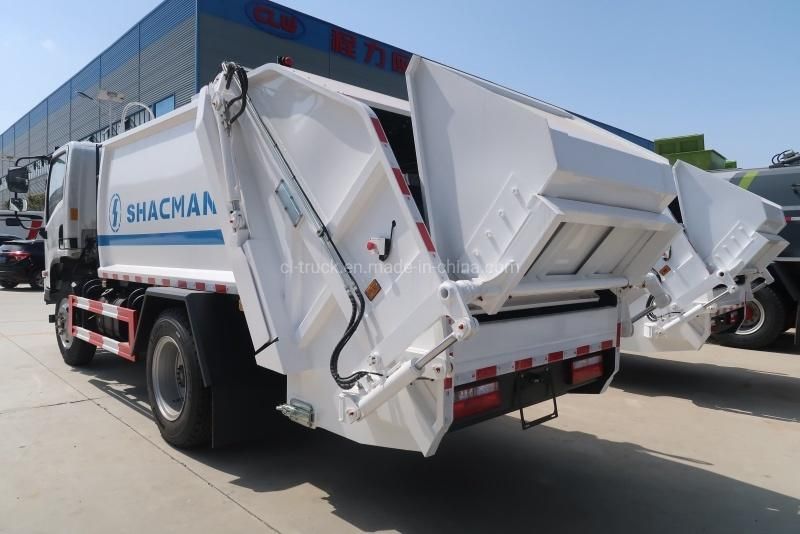 Factory Selling Shacman Light 4m3 5m3 5tons 6tons Compactor Garbage Truck