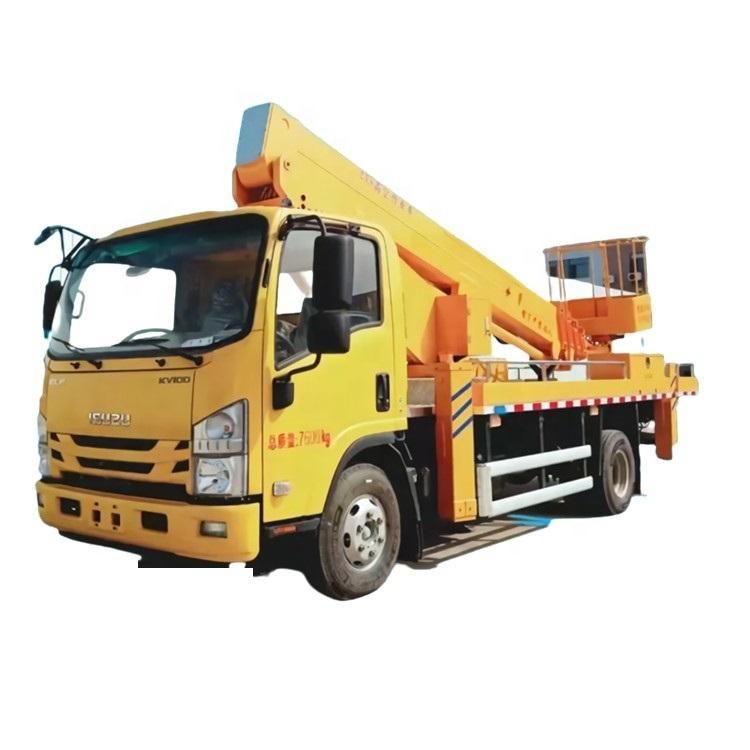 4X2 1suzu Japanese Chassis 27meter, 30meter, 35m Overhead Working High Atitude Operating Truck