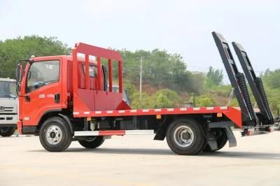 Lowbed Semi Truck Trailer Load Machines Load Trailer Flatbed Tipper Van Semi Trailer Truck