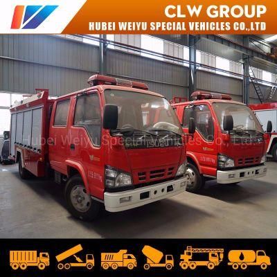 3tons 4X2 Fire Fighting Truck Isuzu City Fire Engine