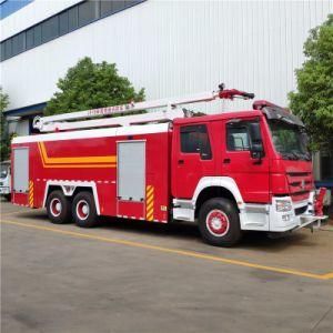 18 Meters High HOWO Water Tower Fire Truck