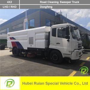 Dongfeng 4X2 Road Cleaning Sweeper Truck for Sale