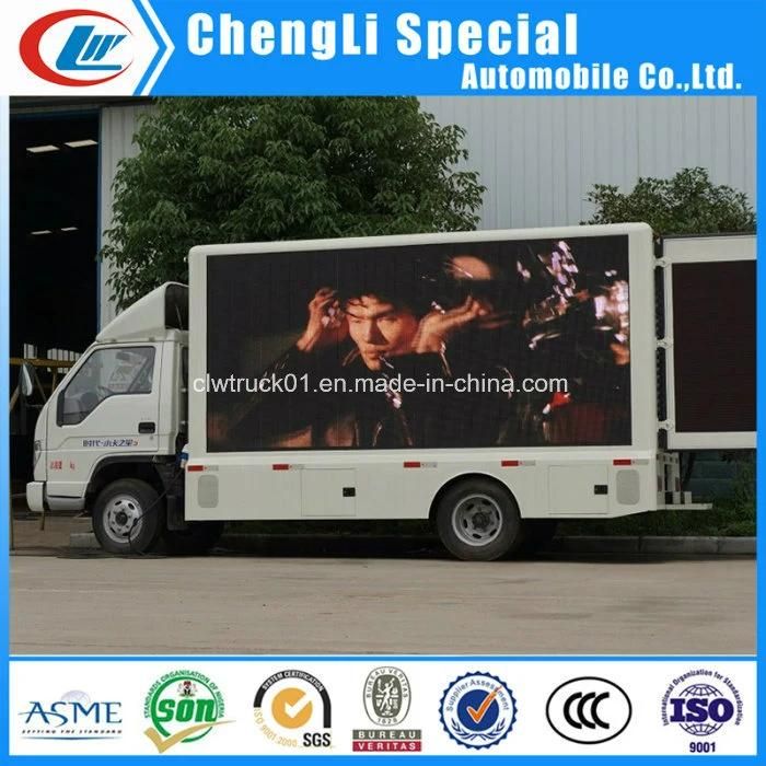 Outdoor Full Color Mobile LED Advertising Stage Truck