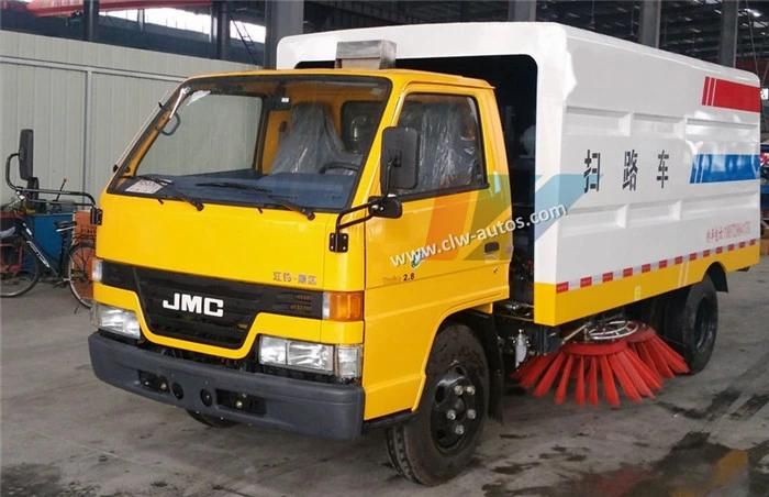 Jmc 5cbm Stainless Steel Road Sweeper Street Sweeper Vacuum Cleaning Machine Sweeper Truck