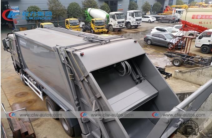 4*2 Jiefang Brand Compactor Garbage Truck Dump Garbage Transport Truck Hydraulic Control Garbge Truck