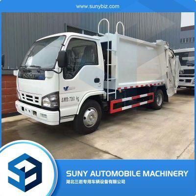 Isuzu 600p 4*2 4-6cbm&#160; Compactor Garbage Truck