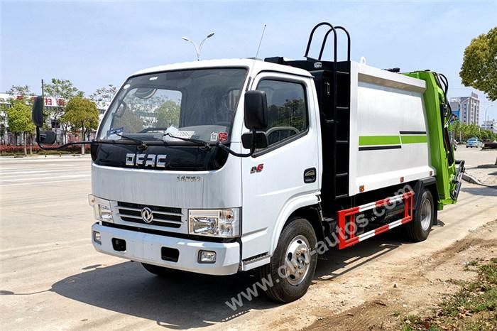 Dongfeng 3tons 5m3 6m3 8m3 Garbage Compressor Truck Refuse Compactor Waste Treatment