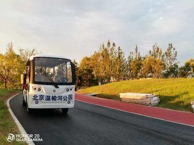 11 Seats Electric Sightseeing Shuttle Bus with Low Price