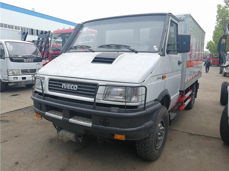 1tons 2tons Dangerous Good Transport and Explosion-Proof Equipment Delivery Cargo Van Truck