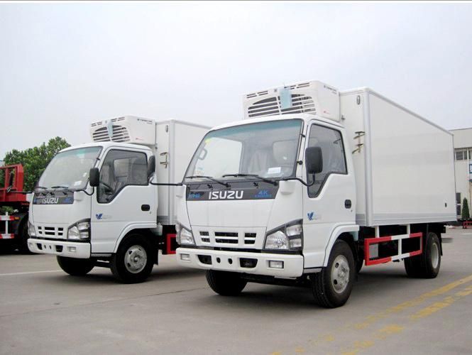 Isuzu Refrigerated Van Truck Small 5 Tons Refrigerator Truck