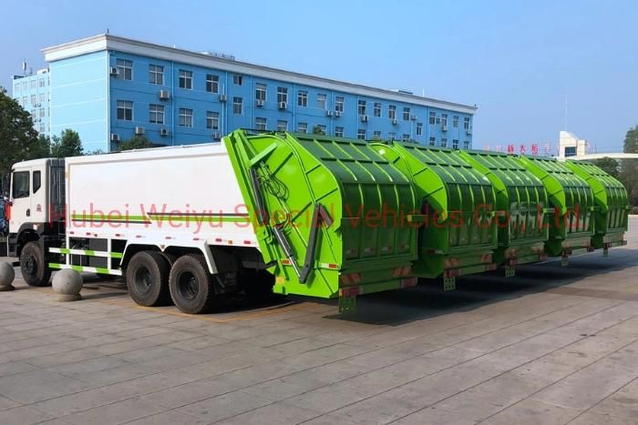 China Hot Sale Dongfeng Isuzu HOWO Foton 18cbm 19cbm 20cbm Compressed Sanitation Rubbish Collector Vehicle 18t 19t 20t Waste Collection Compactor Garbage Truck