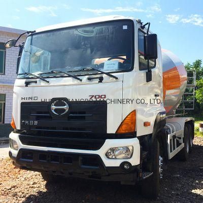 Hino 10cbm Beton Mixer Machine Mini Cement Transit Mixing Truck Used Concrete Batch Mixer Trucks