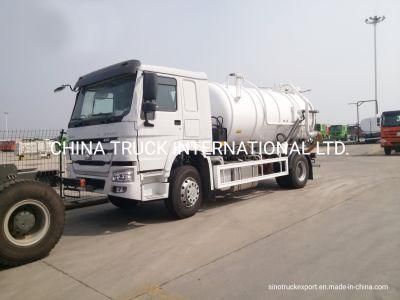 Sino Truck Used Vehicles 15 Ton 4X2 Vacuum Truck Sewage Truck