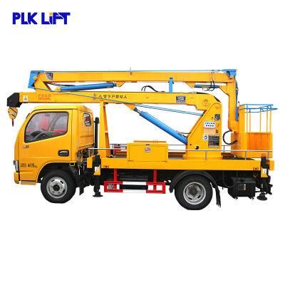 12m 16m High Altitude Operation Truck Mounted Boom Lift