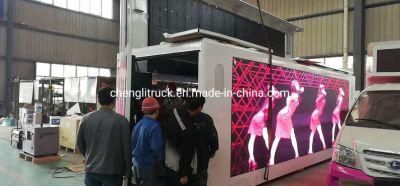 P4 P5 P6 Mobile LED Screen Truck Bodies Mobile Display Truck Bodies Advertising LED Display Screen Box for Sale