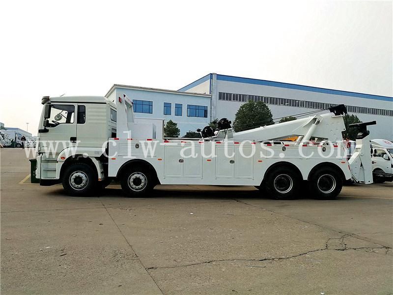 Shacman Heavy Duty 30tons 40tons 50tons 60tons Wrecker Equipment Crane Truck Integrated Towing and Lifting Wrecker Truck