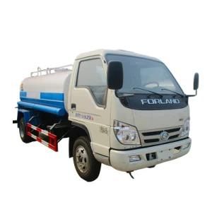 Foton 3cbm Small Water Tank Sprinkler Truck