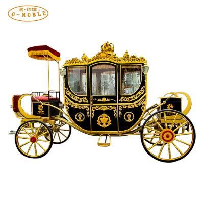 Gold Royal Carriage/ Horse Wagon/ Horse Carriage Manufacturers