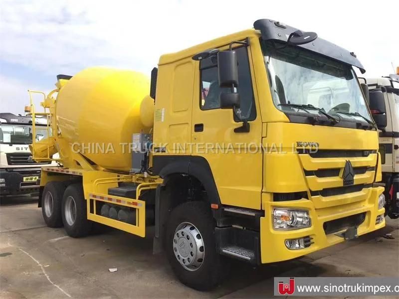 Sinotruck HOWO 6X4 336HP 10cbm Building Construction Project Machinery Concrete Mixer Truck Cement Truck