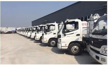 Yueda 8m3 garbage compactor truck for sale