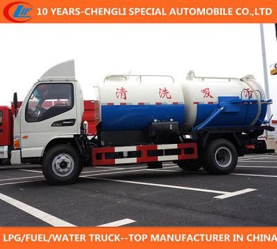 Sewage Sucker Truck 4X2 Sewer Jetting Truck for Sale