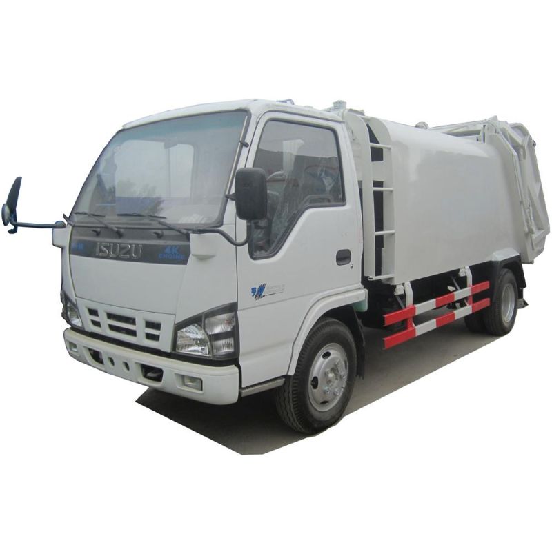 Japan Brand 4X2 700p 6m3 Garbage Compactor Truck Isuzu