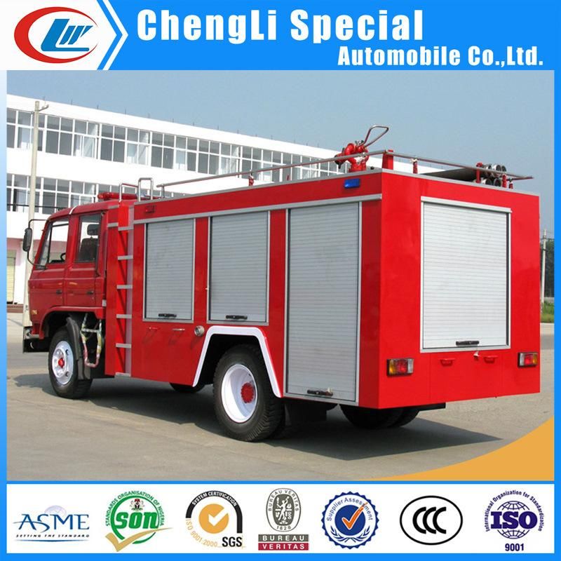 Cheap Price Dongfeng 5000L/5cbm Water Tank Fire Fighting Truck