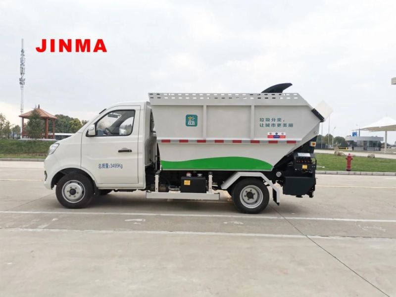 JINMA tractor Mini Rubbish Garbage Compactor truck