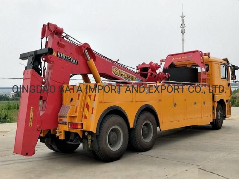 Shacman 8*4 30ton Rescue Vehicle Road Wrecker Truck