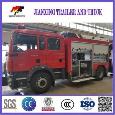 Cheapest Price 6 Wheels Mul-Tifunction Vwater Foam Fire Truck Diesel Fire Fighting Truck with Engine with Fire Tools