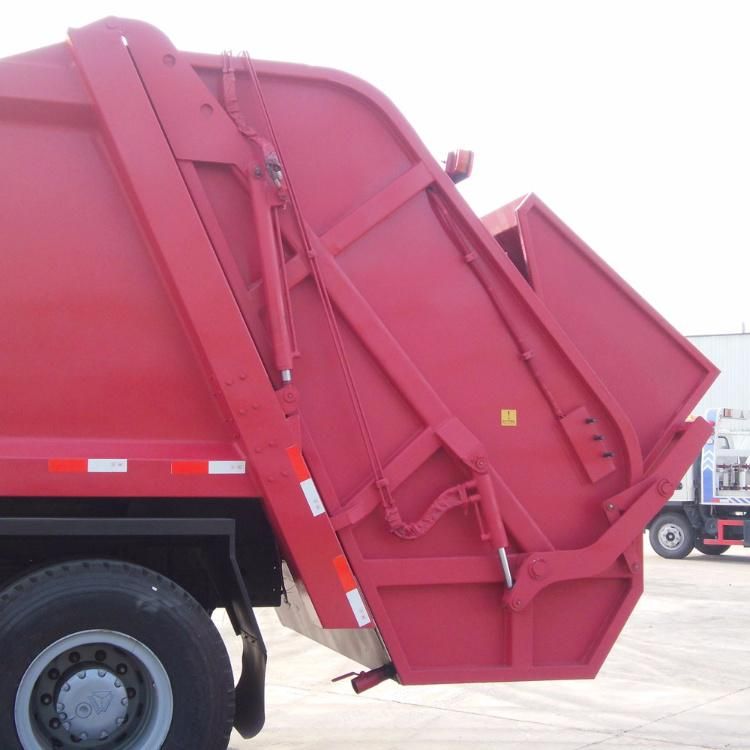 Sinotruk HOWO Compress Garbage Truck 25cbm Rear Loading Disposal Refuse Waste Compactor Truck