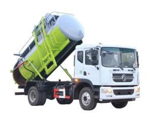 Low Price 16t Heavy Duty 8, 9 Cbm Automatic Loading and Dump Kitchen Garbage Collection and Transport Truck