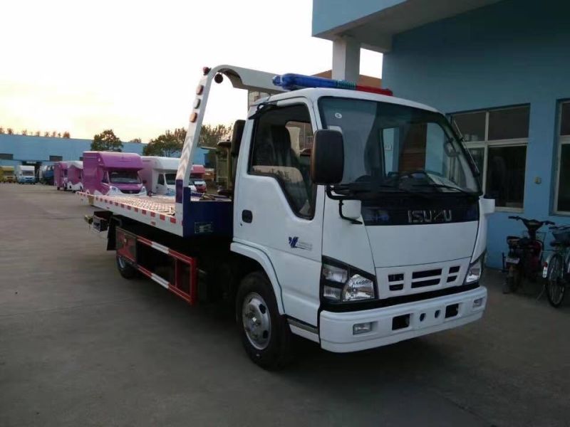 4*2 Flatbed Wrecker Tow Truck Road Wrecker Truck