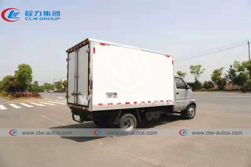 Karry Mini 1ton 2tons Gasoline Type Refrigerated Truck Fresh Vegetables Truck 4X2 Refrigerator Van Box Truck