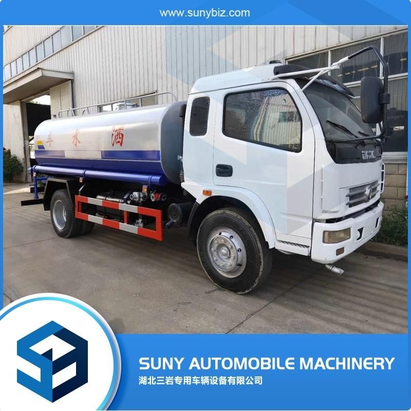 4X2 8000 Liters 8 Ton Water Tank Truck Water Bowser for Sale