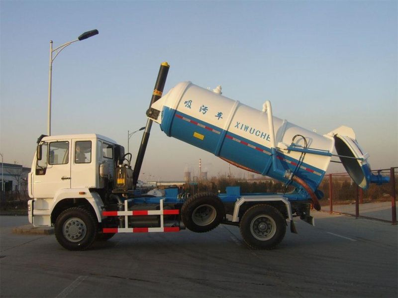 6X4 Sewage Vehicle/Suction Truck/Vacuum Jetting Truck