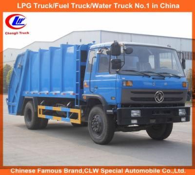 Dongfeng 4X2 13cbm Garbage Compression and Waste Collector Truck