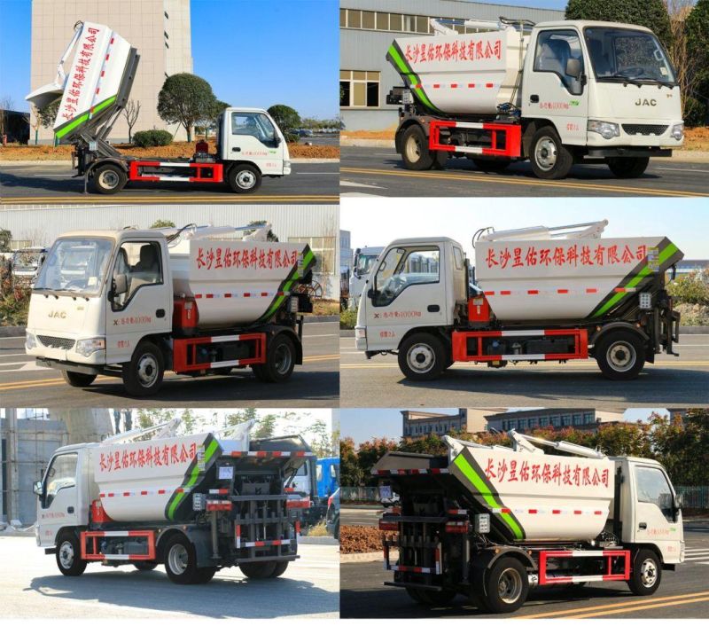 JAC Rear Seal Tank No Leakage Kitchen Waste Garbage Truck
