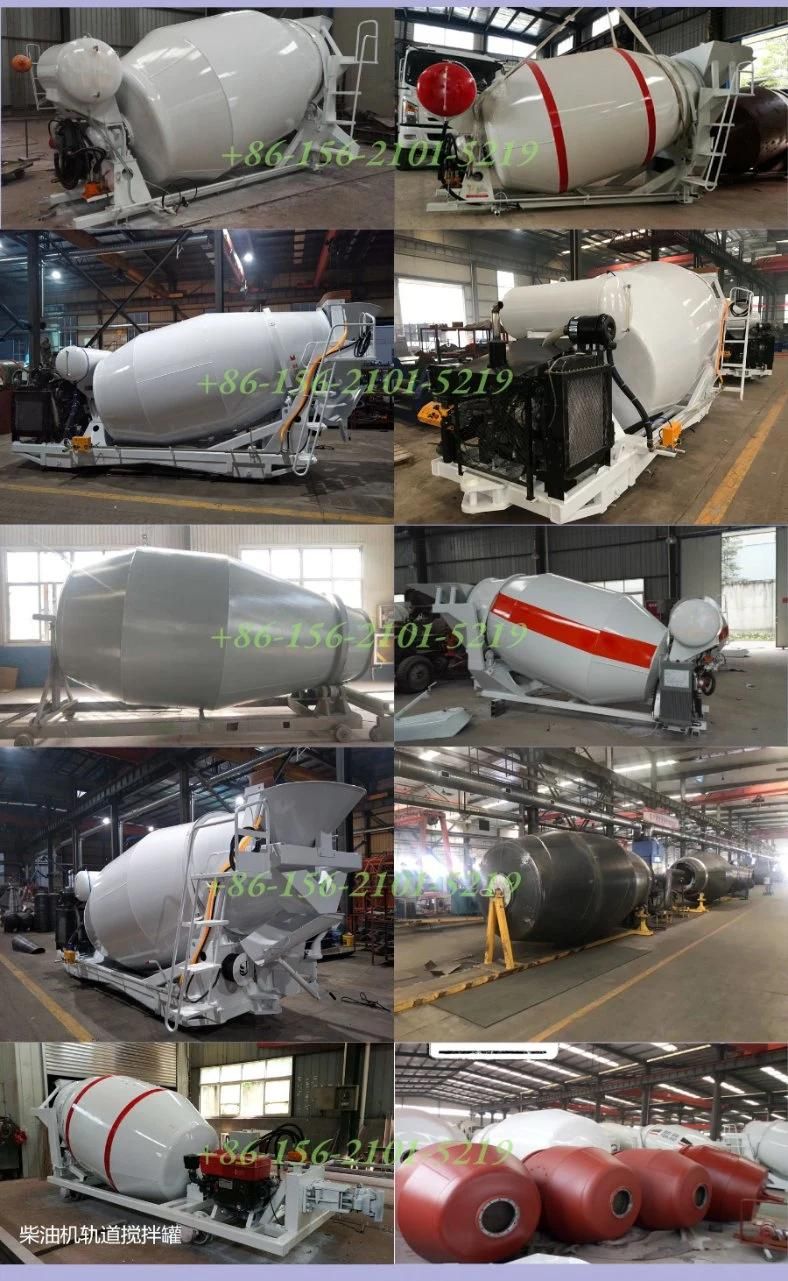 Bueno Brand 10cbm Material Cement Concrete Mixer Drum for Isuzu Hino Fuso Concrete Mixer Truck Chassis