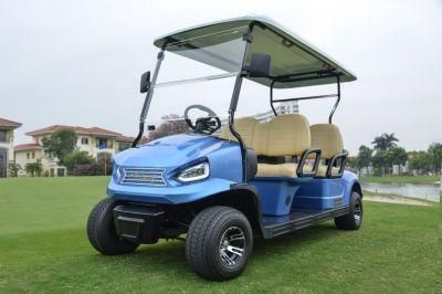Luxury Scooter Electric Vintage Golf Cart for Wedding Resort Hotel Club Vehicle