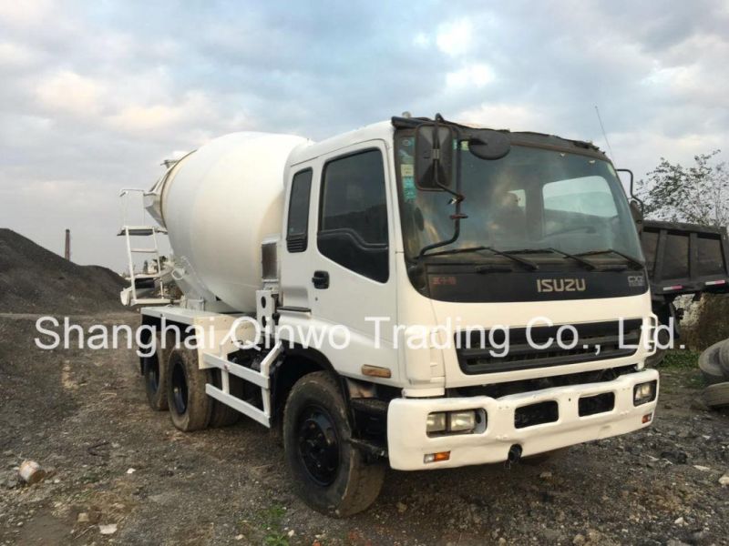 Used Isuzu Concrete Mixer Truck-Original From Japan