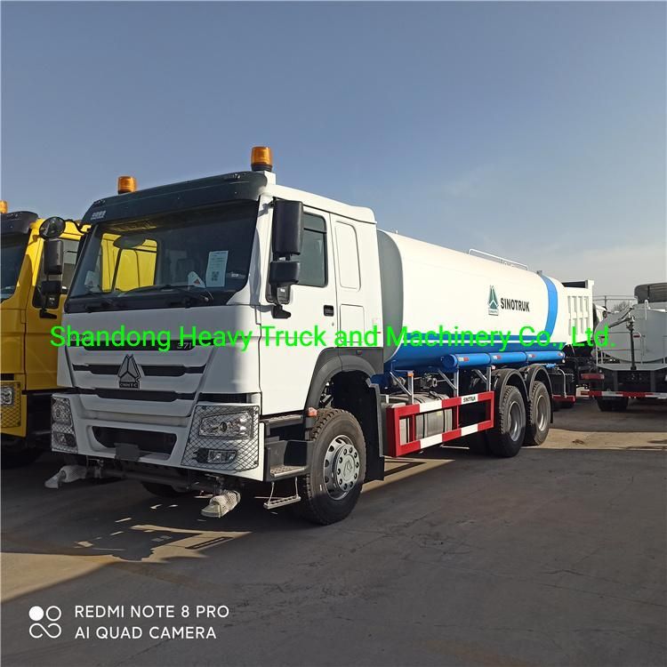 China HOWO-7 Sprinkler Truck Road Sprinkler Water Tank 6X4 Truck