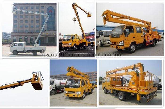 Dongfeng 6 Wheels High Altitude Operation Working Platform Truck