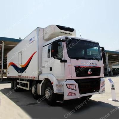 Sitrak 8X4 Man Diesel Vechicles Refrigerated Truck