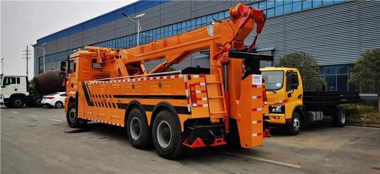 25-30 Ton Shacman 360 Degree Rotator Recovery Truck for Sale