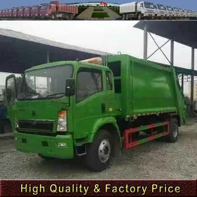 Sinotruk 4X2 Light Duty Swing Arm Garbage Truck on Sale